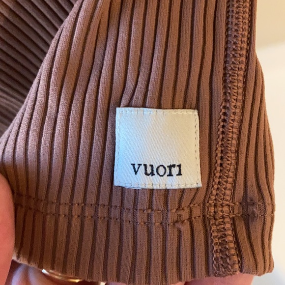 XL Vuori ribbed cropped top - Picture 2 of 4